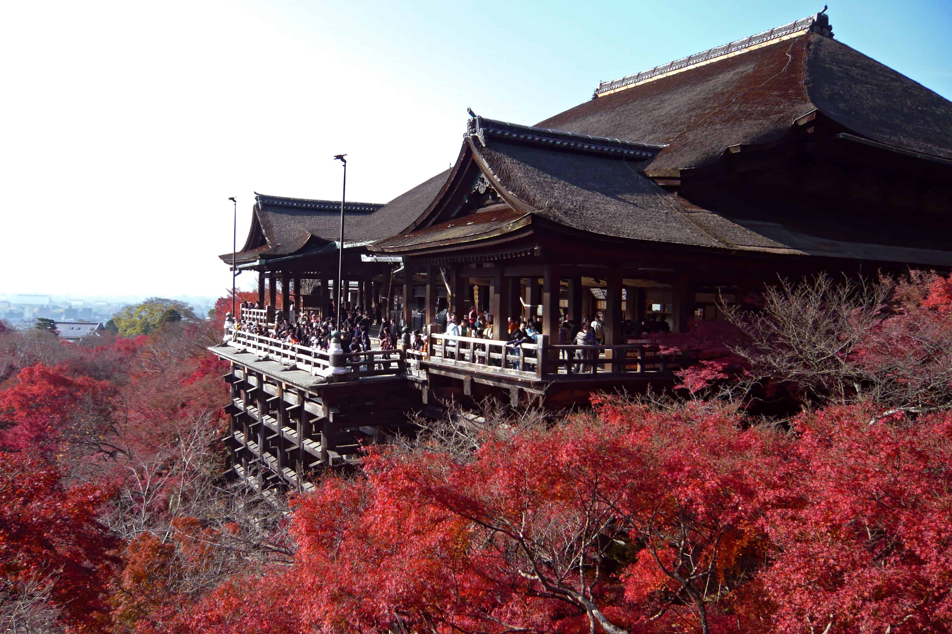 Os 5 principais templos em Quioto