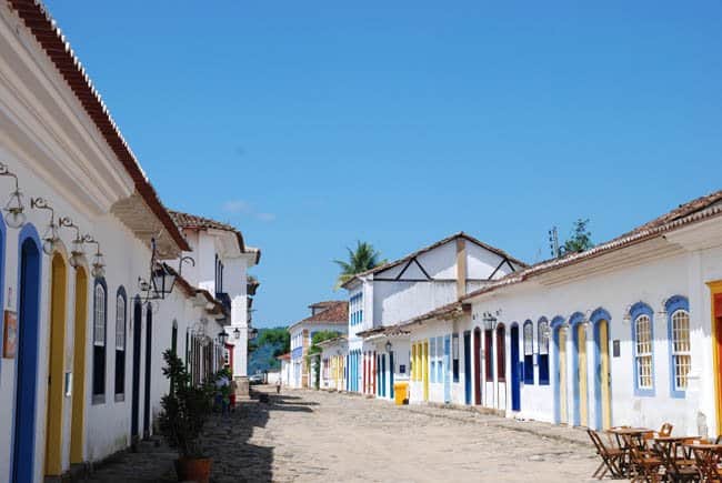 lugares para viajar a dois Paraty