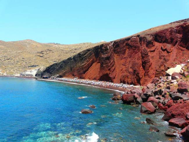 red beach