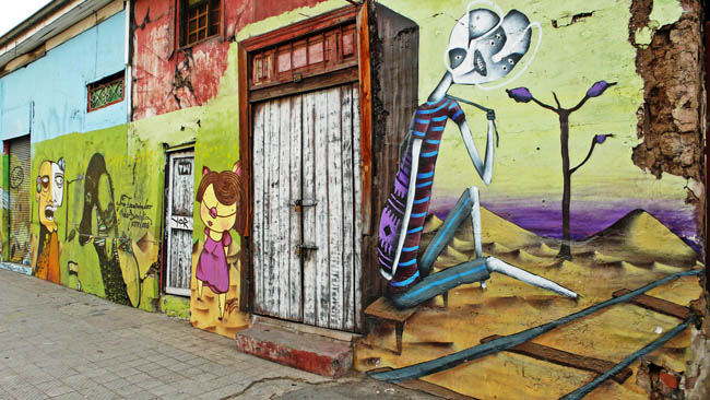 passeios diferentes em Santiago bellavista