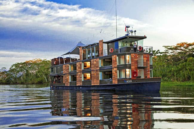Aqua Expeditions: cruzeiro de luxo na Amazônia