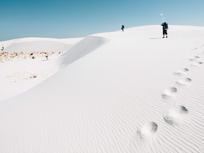 White Sands National Monument, o exuberante deserto branco do Estados Unidos