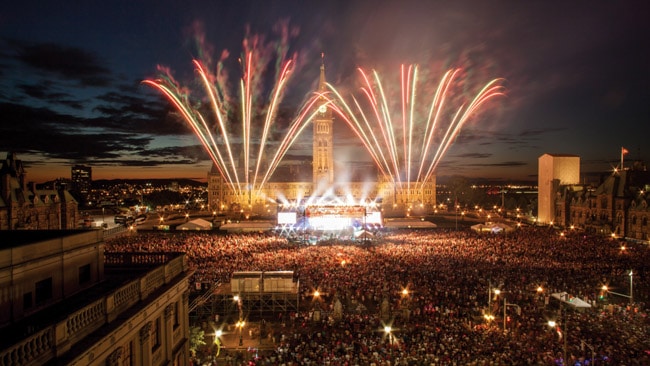 Canadá celebra 150 anos com grandes festas ao redor do país durante 2017