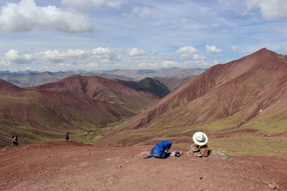 montanhas coloridas no peru