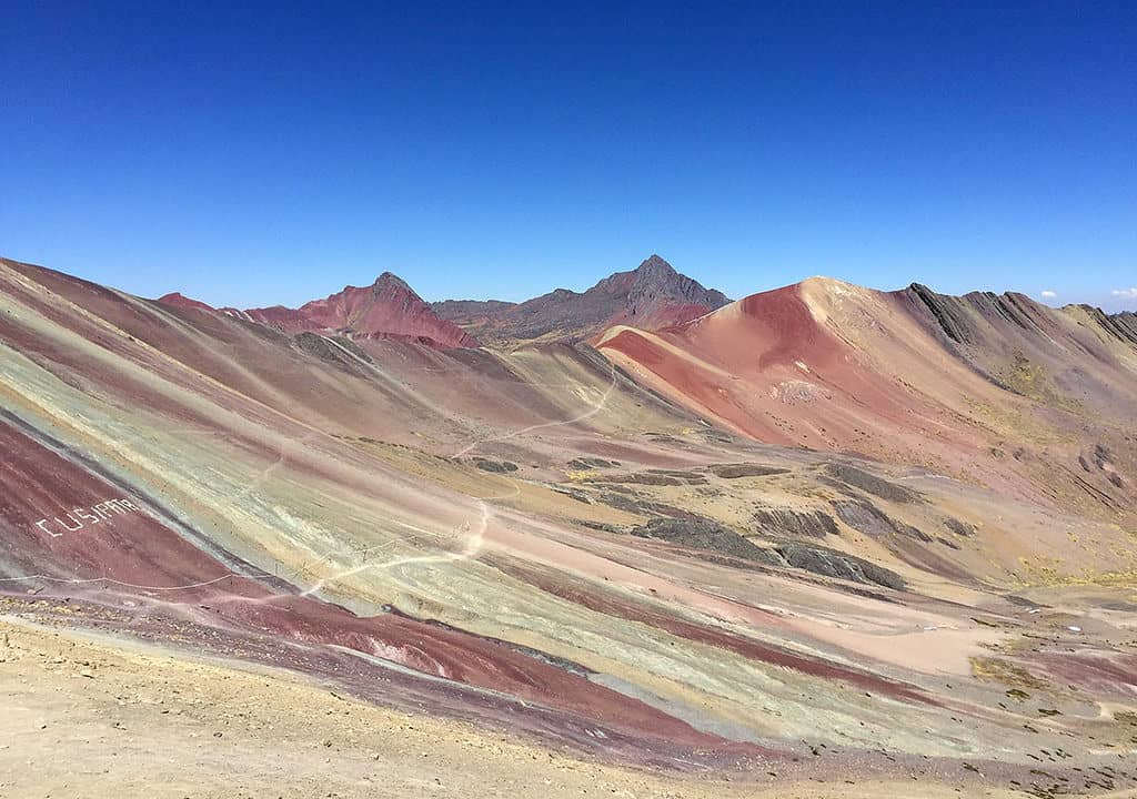 montanhas coloridas no peru