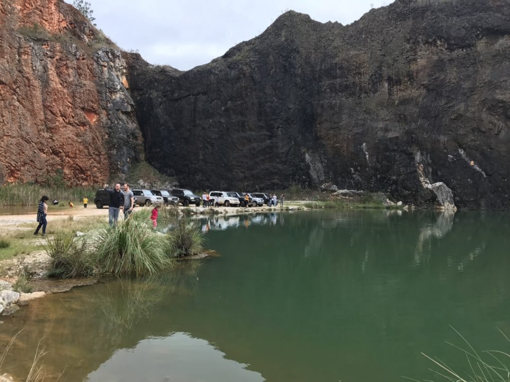 Pedreira da Lagoa Azul em Campo Magro