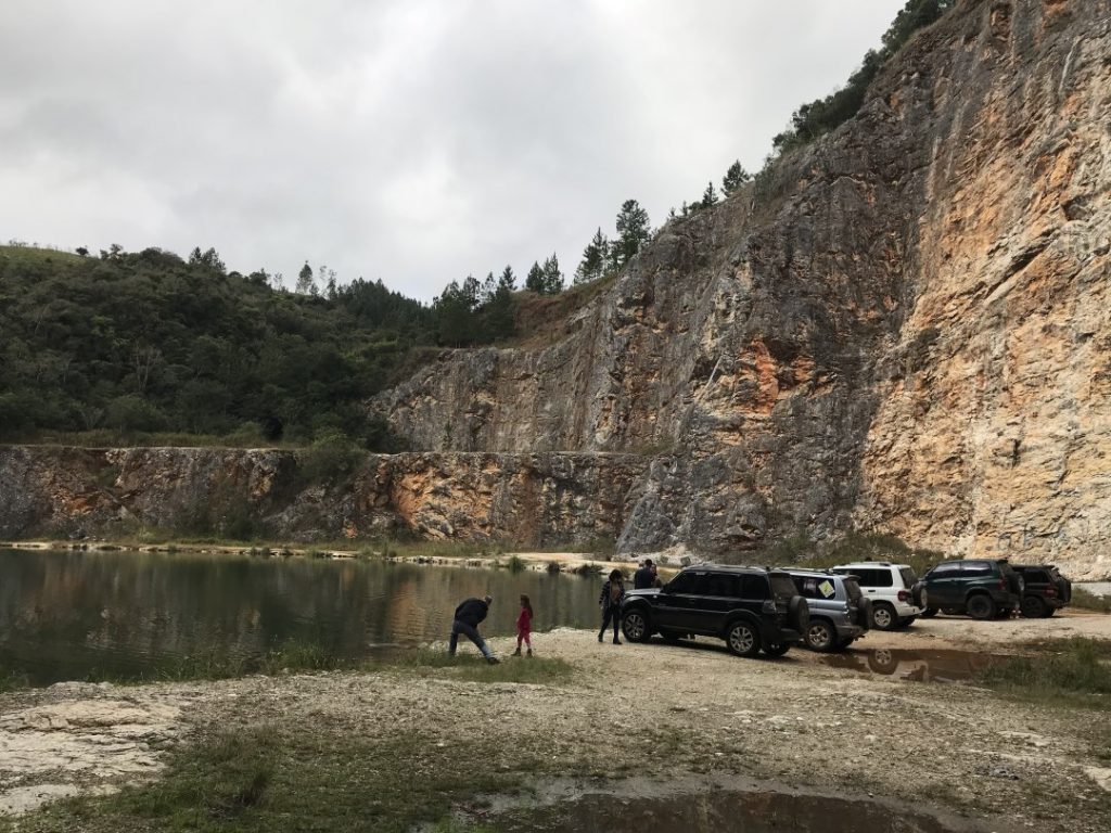 Pedreira da Lagoa Azul em Campo Magro