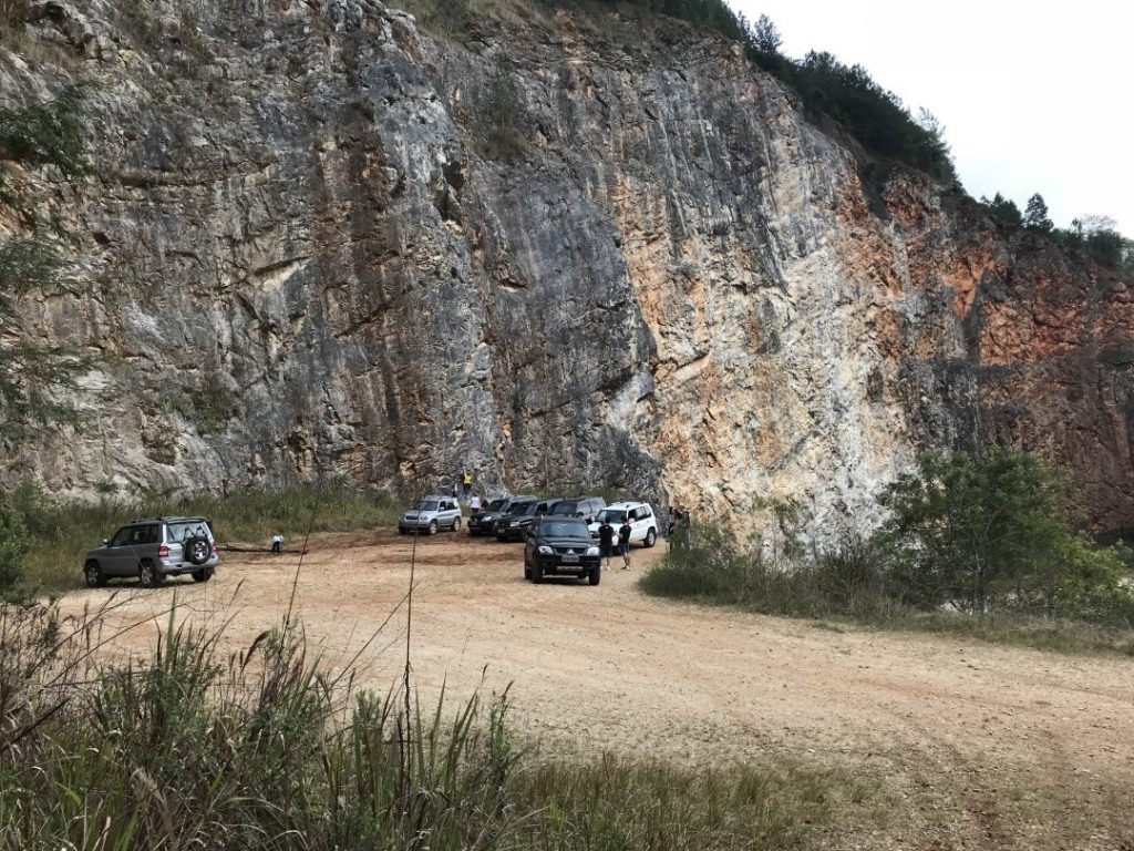 Pedreira da Lagoa Azul em Campo Magro