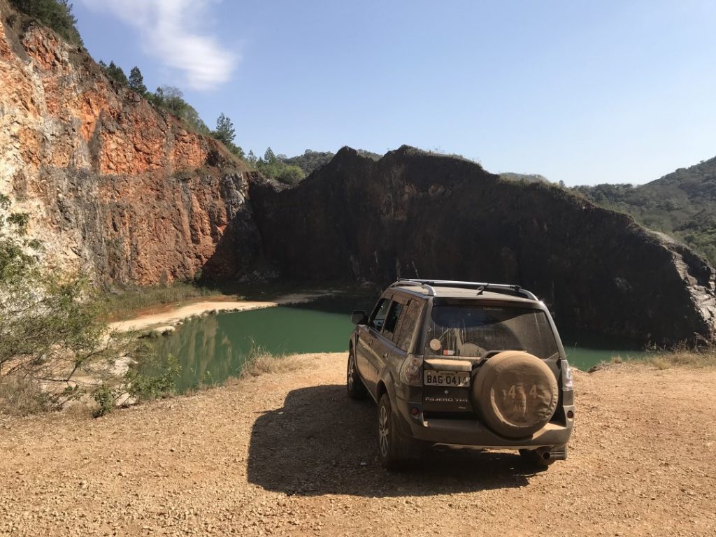 Pedreira da Lagoa Azul em Campo Magro