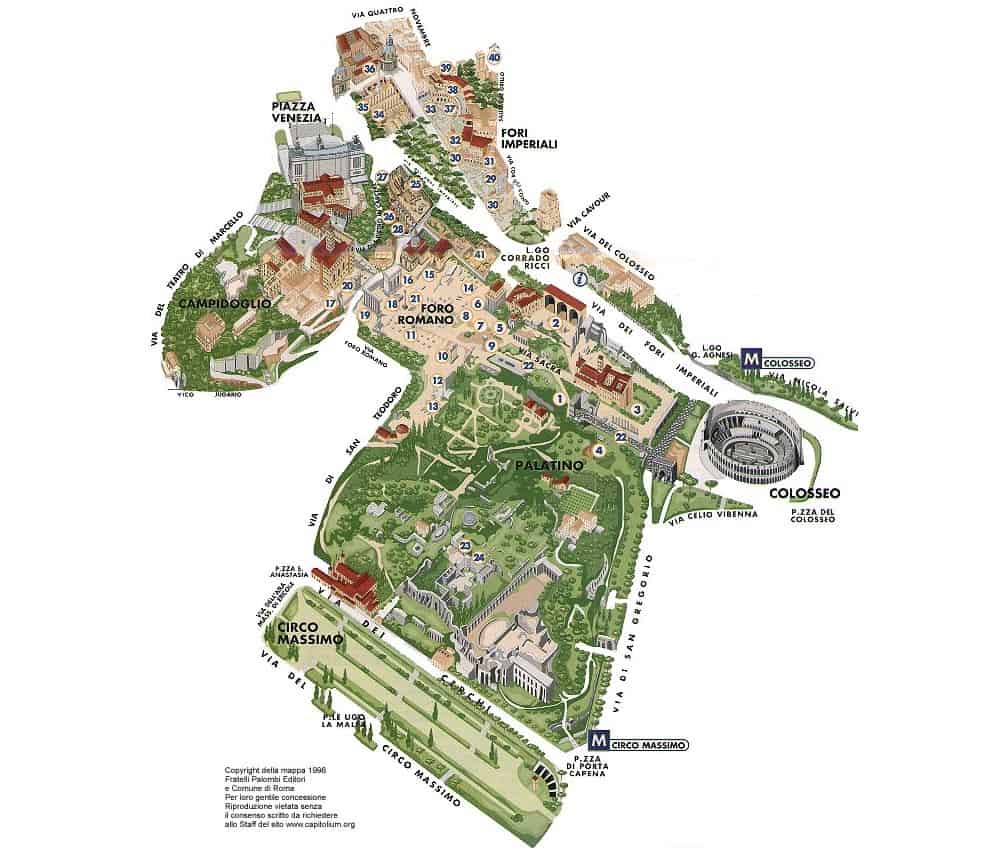 forum romano e palatino