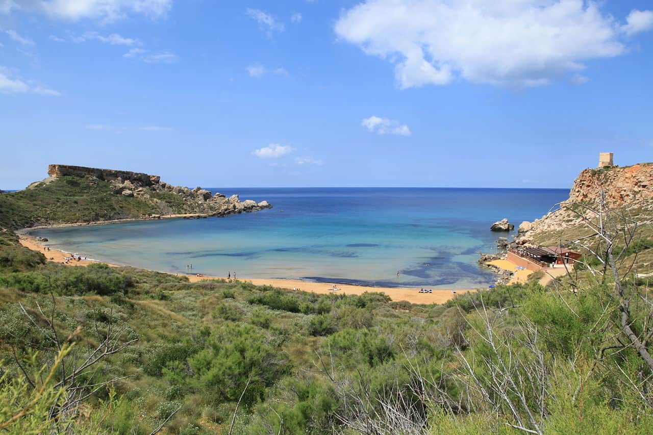 praias paradisiacas em malta