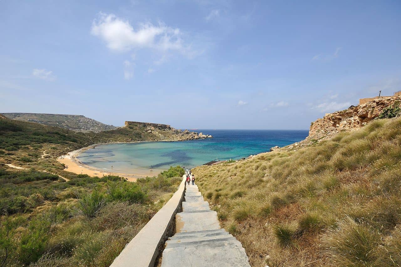 praias paradisiacas em malta