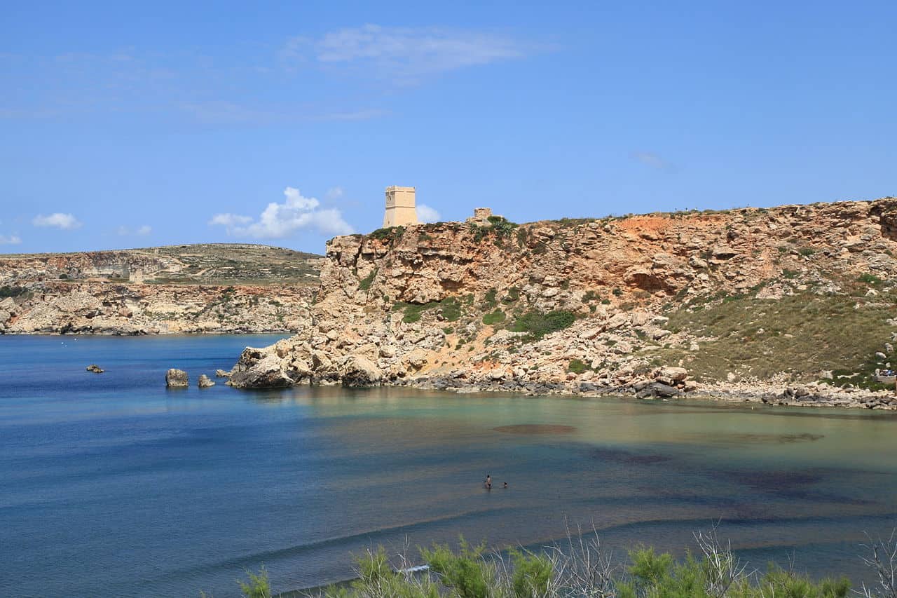 praias paradisiacas em malta