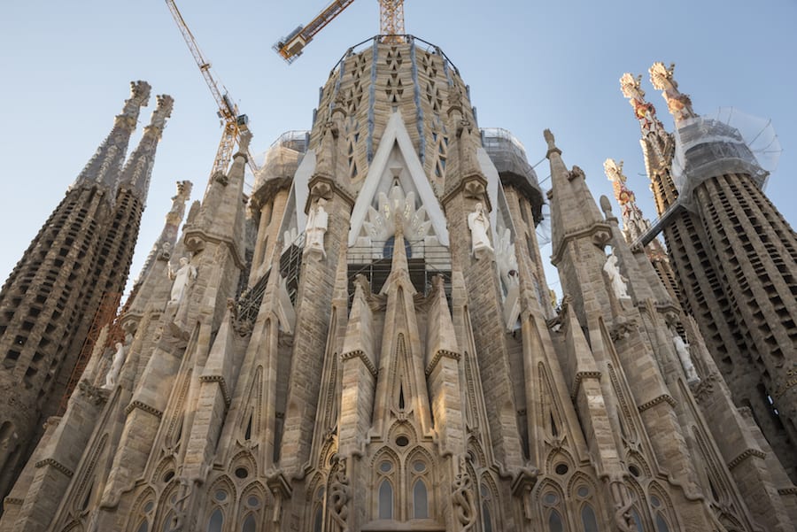 Барселона Sagrada familia