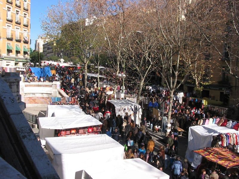 Mercado El Rastro - Madri