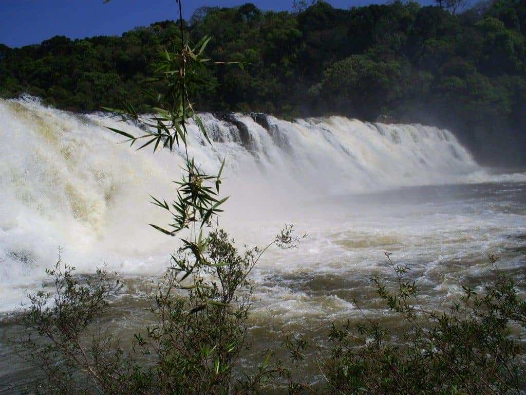 cachoeiras no oeste de santa catarina