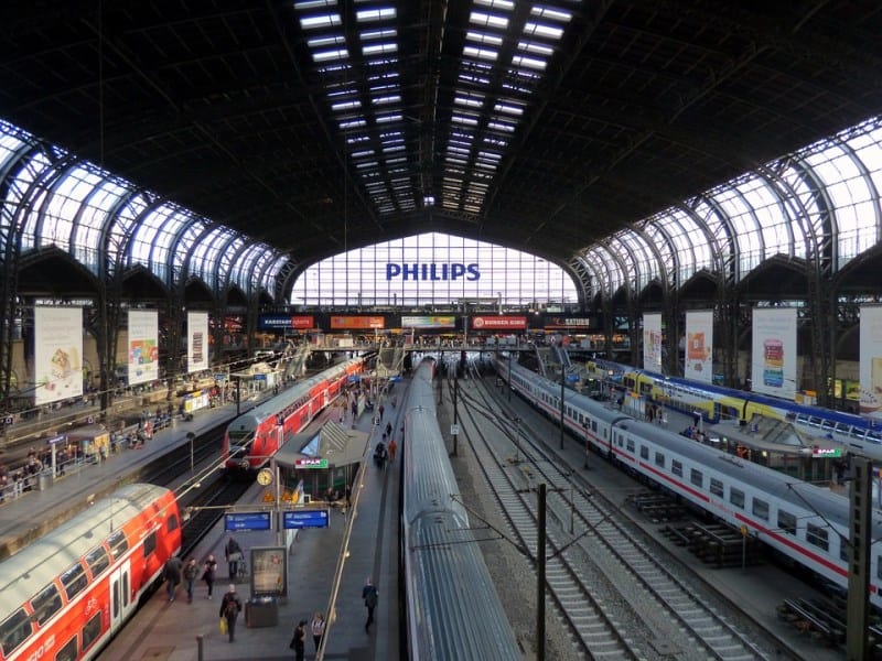 passes de trem na europa