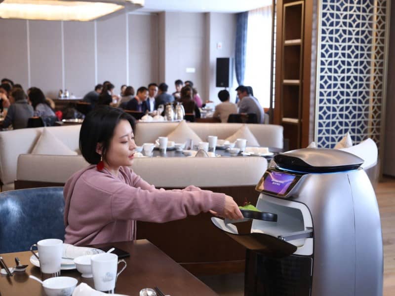hotel futurista do alibaba