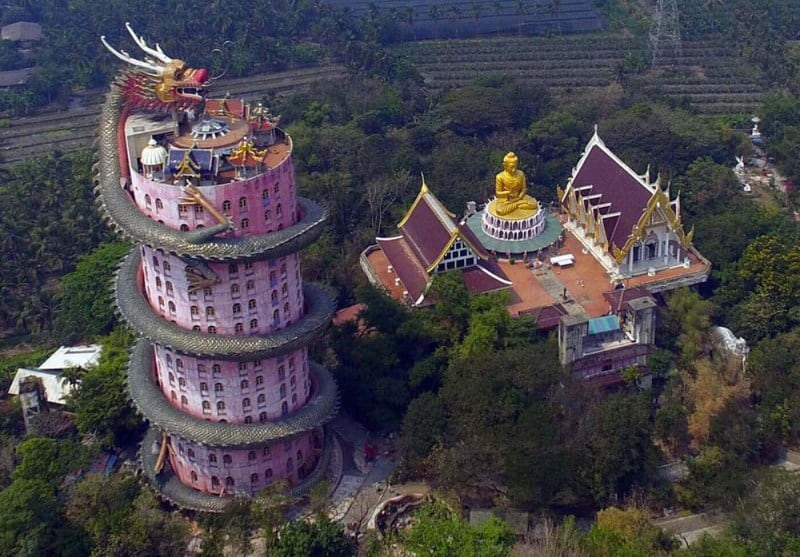 templo do dragão tailandia