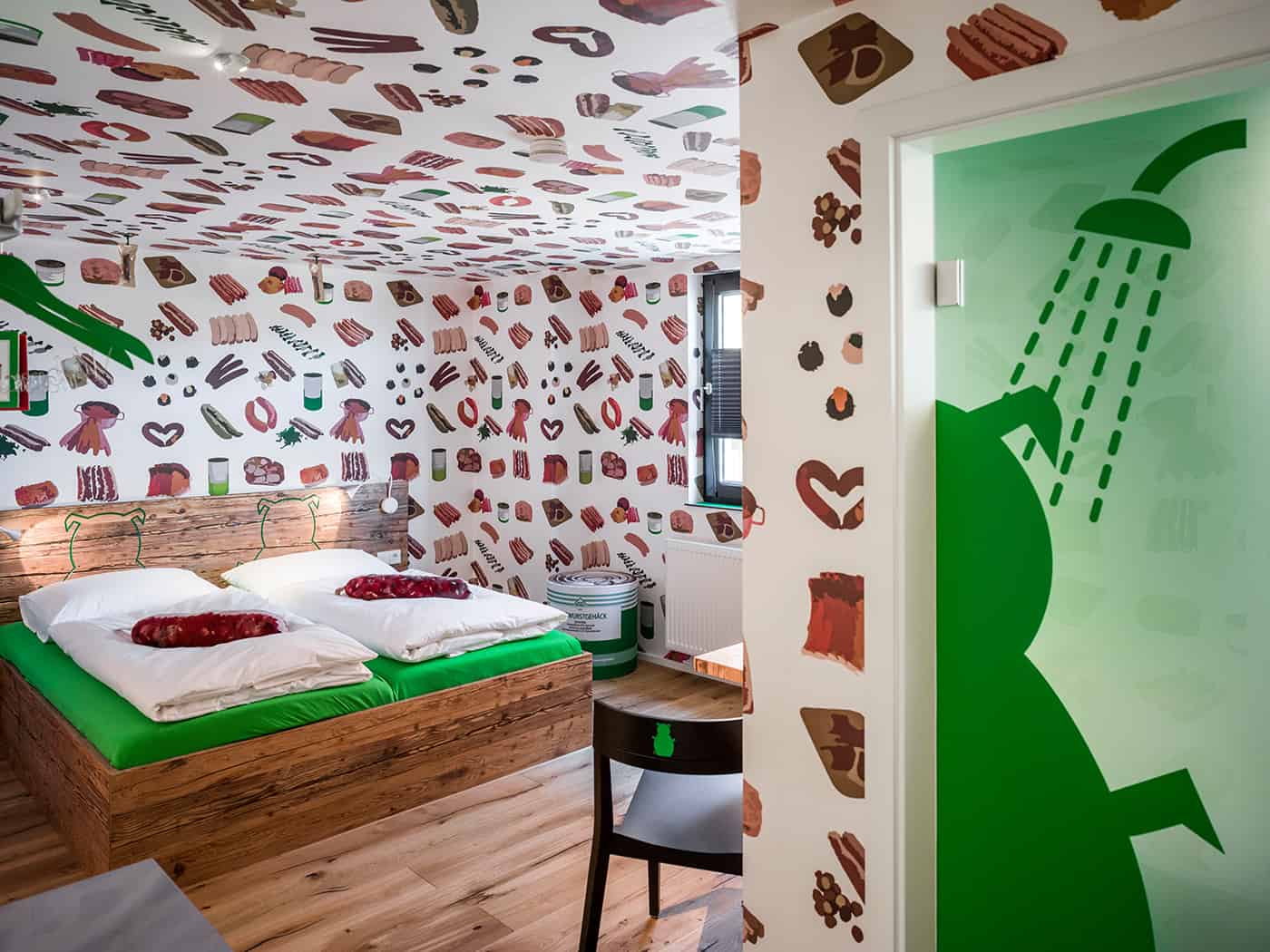 hotel temático de salsicha