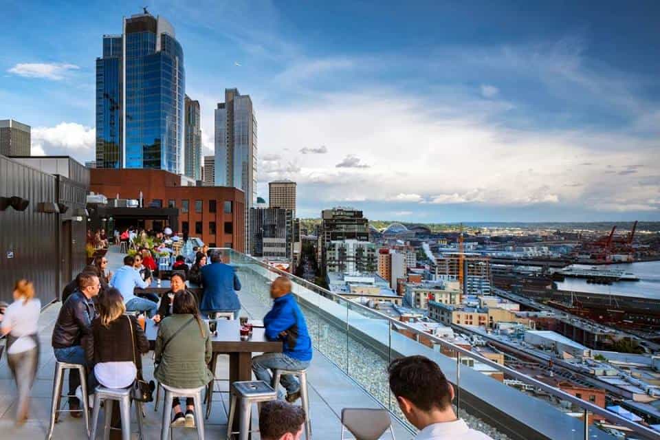 Conheça o The Nest, o mais badalado rooftop em Seattle