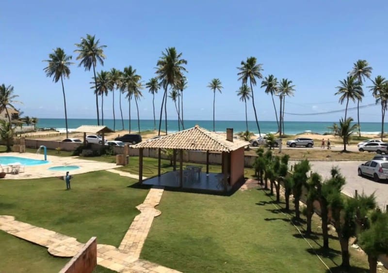 suite de frente para o mar em porto de galinhas