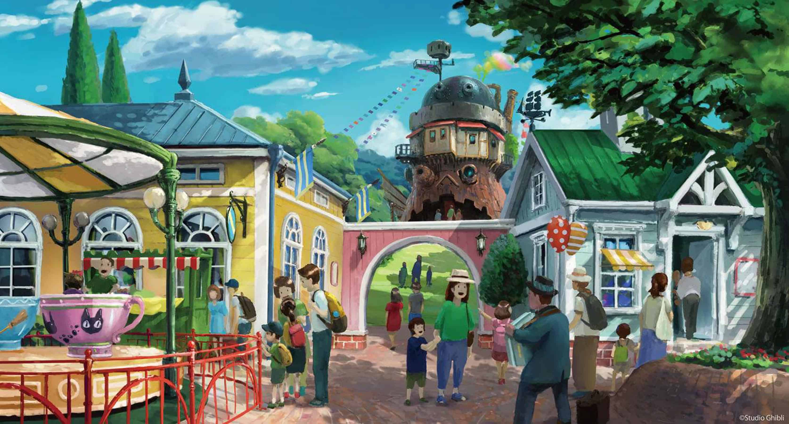 Parque de diversões temático do Studio Ghibli