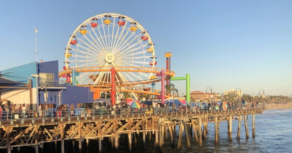 Santa Mônica, cidade mais californiana que ela, impossível!
