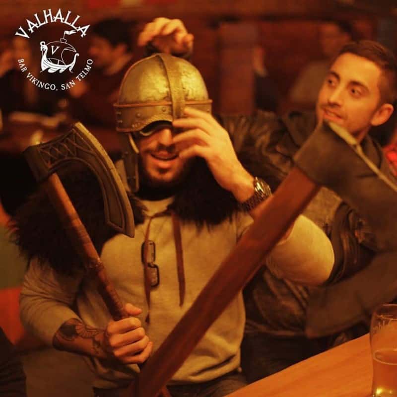 valhalla bar em buenos aires