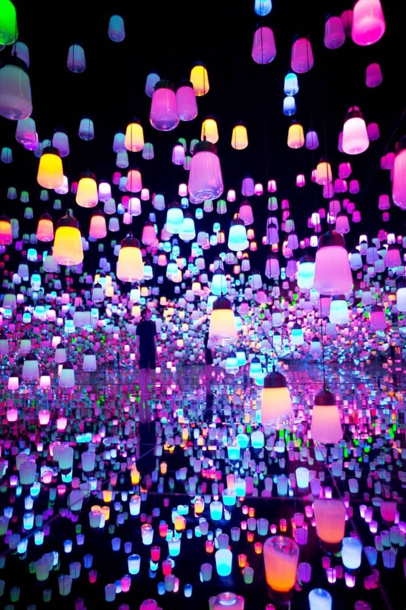 teamlab borderless em toquio