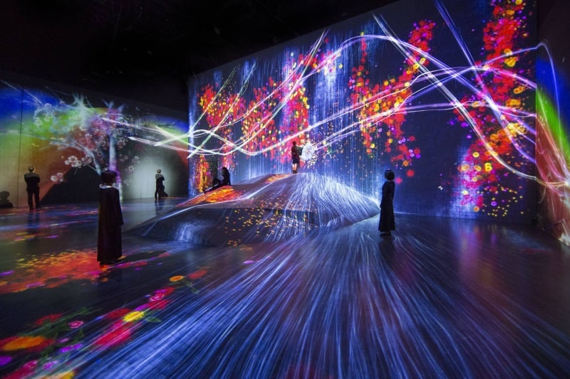 teamlab borderless em toquio
