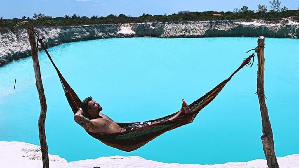 buraco azul em jericoacoara