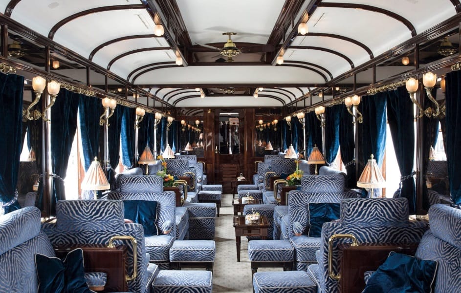 Viagem de trem no Venice Simplon-Orient-Express é a cara da riqueza