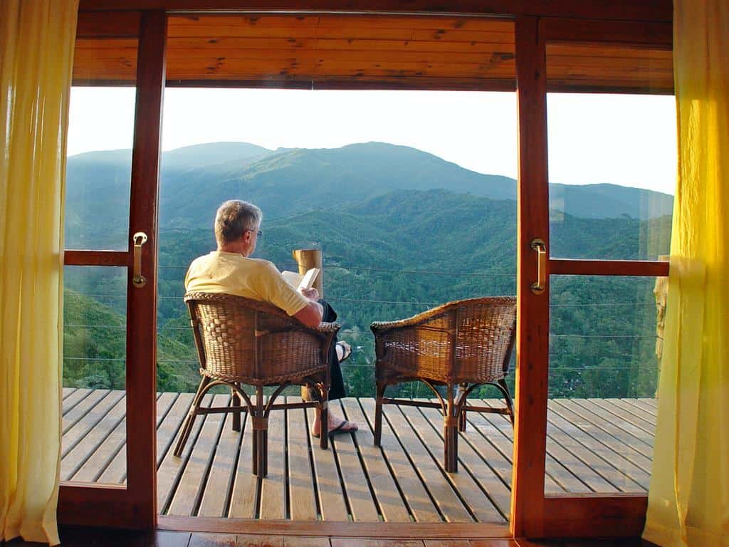 Esta cabana maravilhosa em Visconde de Mauá tem vista privilegiada para as montanhas