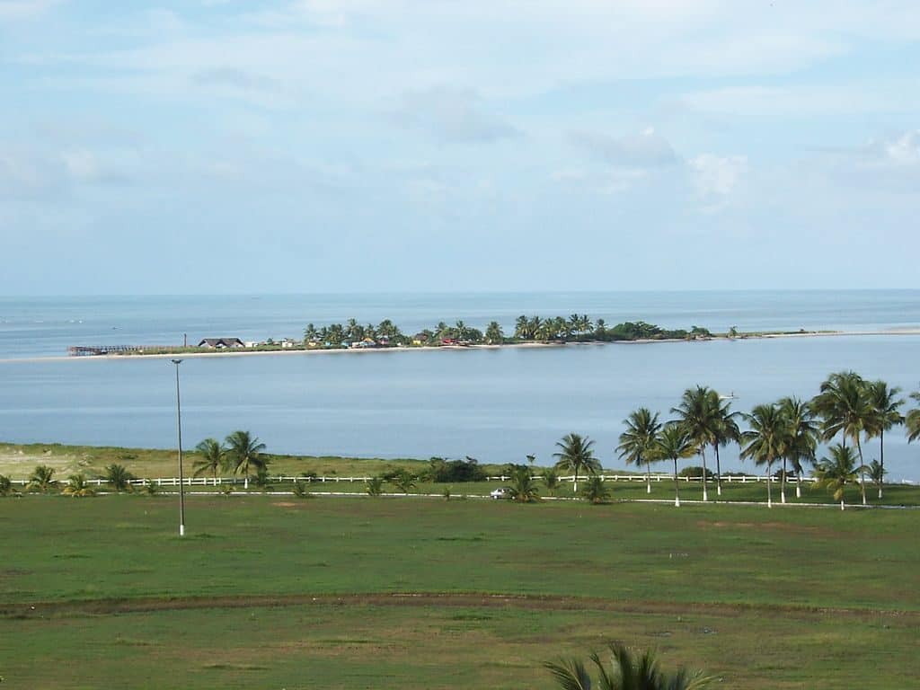 ilha de itamaracá coroa do avião