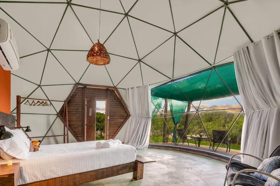 glamping casinha de hortelã
