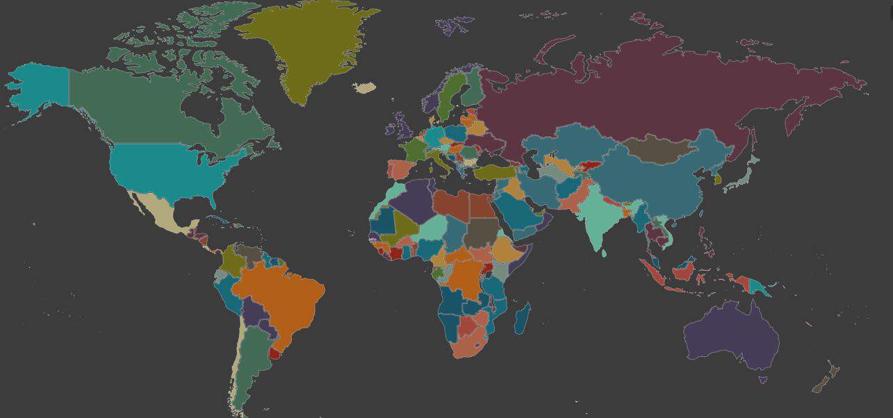 Mapa de línguas e sotaques mostra regionalismos do mundo todo