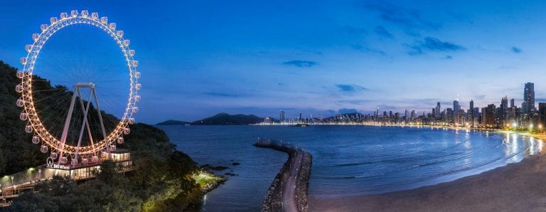 Roda gigante de Balneário Camboriú já tem nome: FG BIG WHEEL