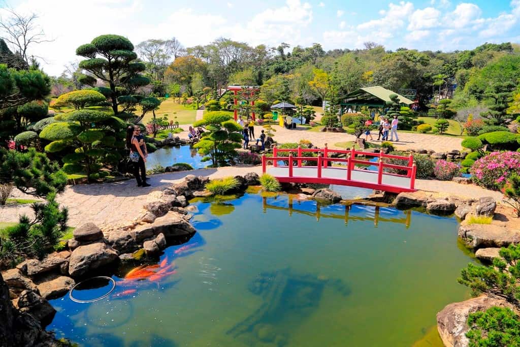 Parque Maeda tem lazer na natureza e o maior jardim japonês do país