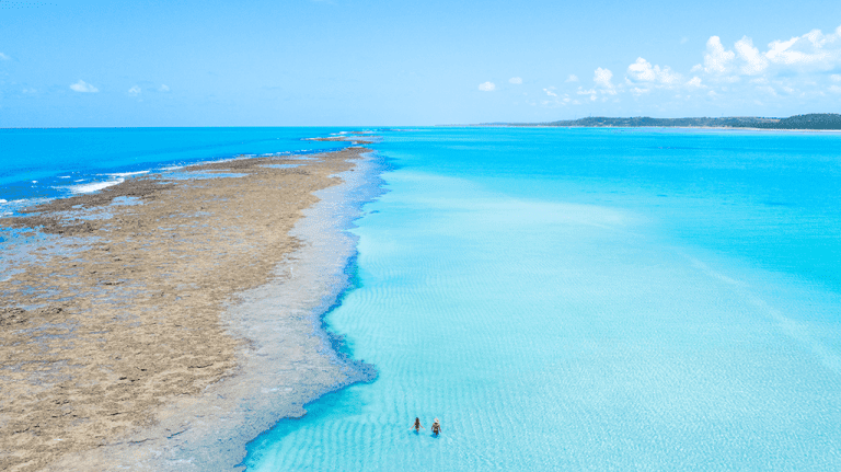 Croa de São Bento: paraíso no meio do mar cristalino em Alagoas