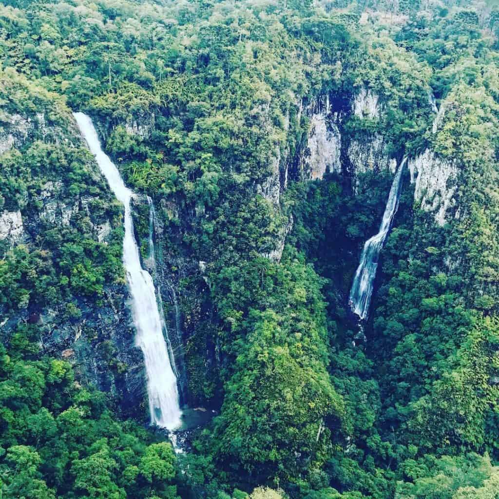 cachoeira papuã em urubici