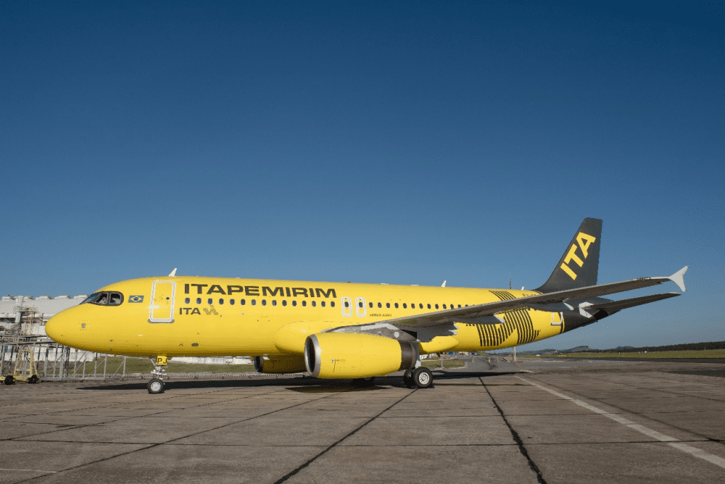Nova frota da Companhia Aérea Itapemirim já está atuando.