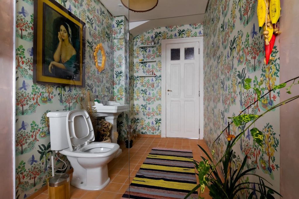 Banheiro decorado