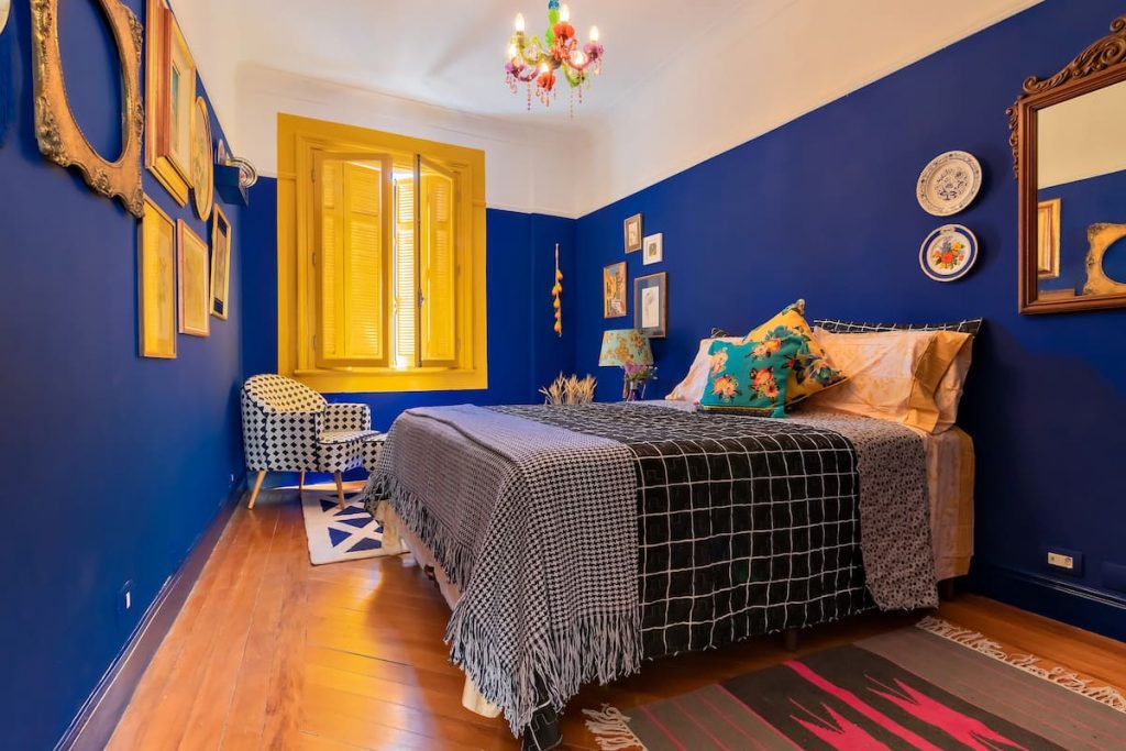 Quarto de casal Azul