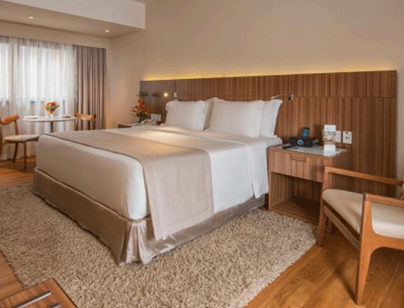 Quarto hospedagem em fortaleza/ Foto:Divulgação Hotel Gran Marquise
