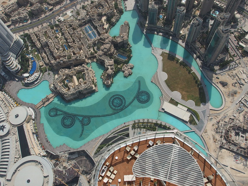 A visão do At The Top Sky no Burj Khalifa é uma das mais privilegiadas do mundo/Foto: Flickr