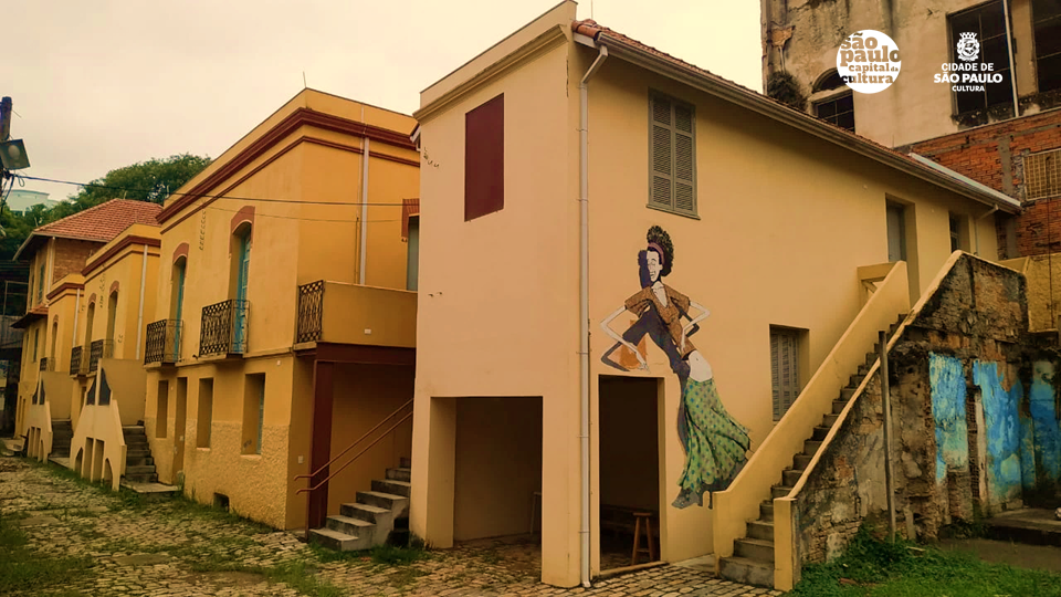 A reestruturação da Vila Itororó contou com artes de diversos artistas locais/ Foto: Divulgação