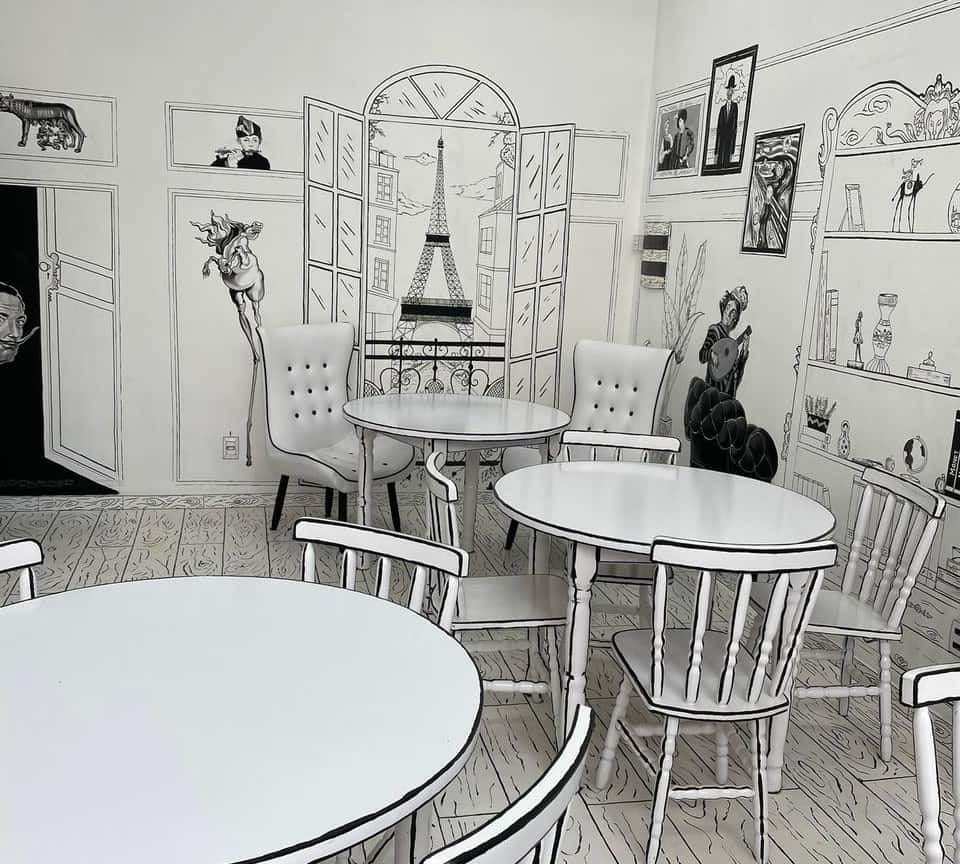 Com ambiente em 2D, café em SP é novo point instagramável