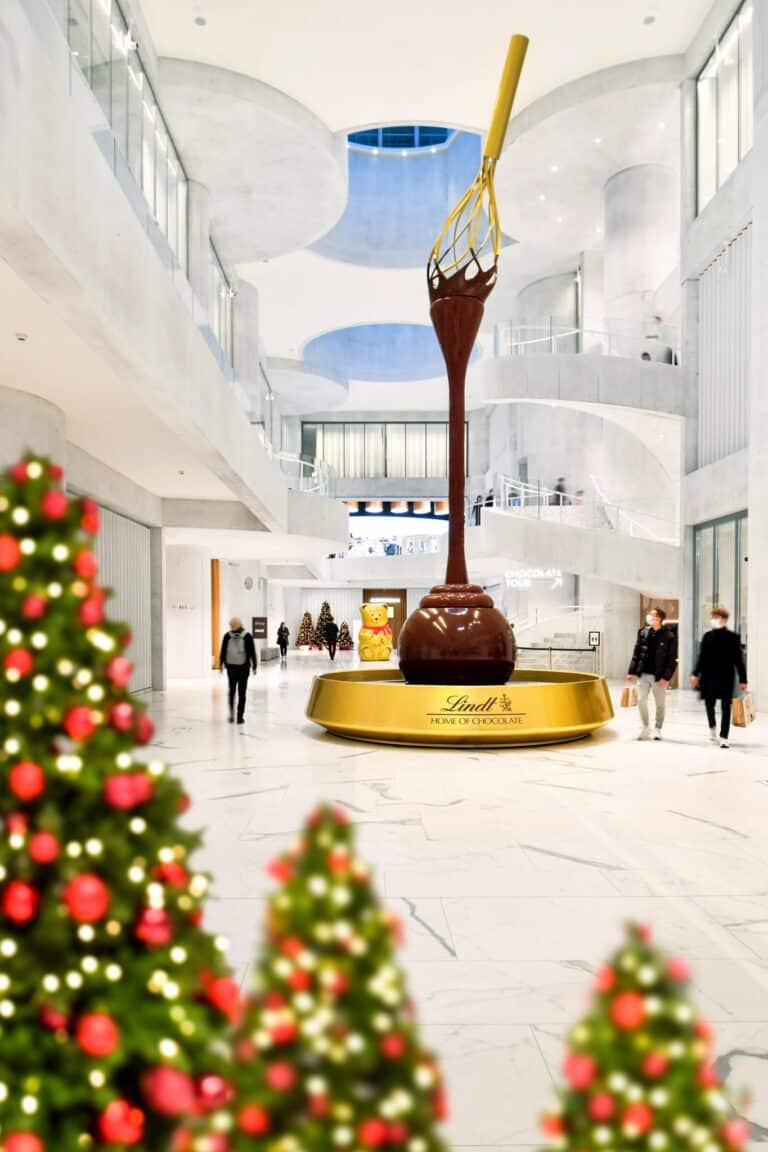 Museu da Lindt na Suíça: coma à vontade nesse museu sobre chocolate