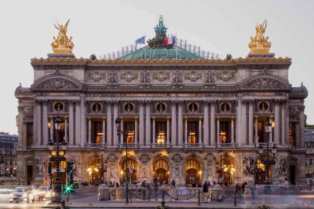 Pontos turísticos em Paris